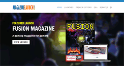 Desktop Screenshot of magazinelaunch.com